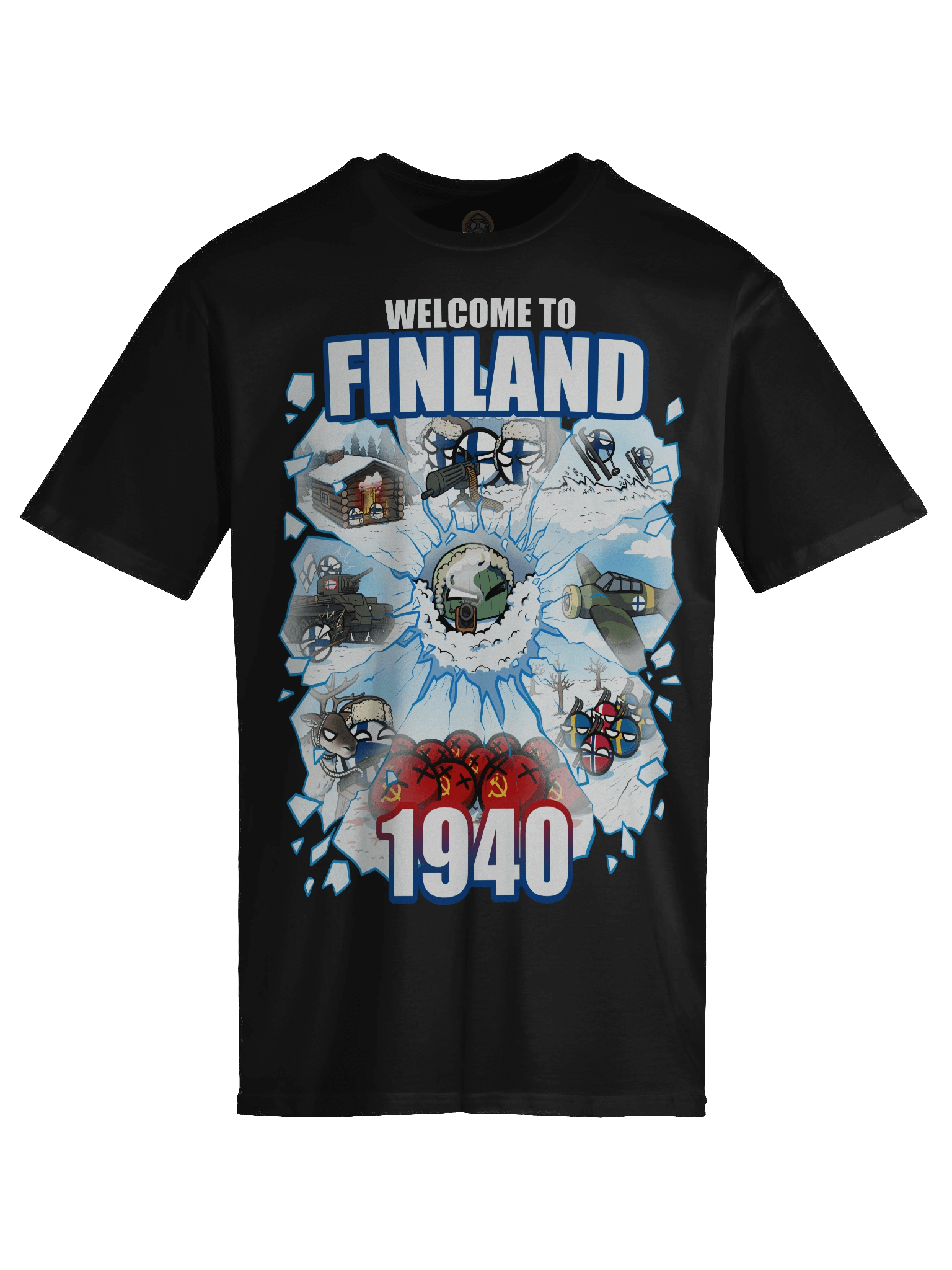 Welcome to Finland 1940 Premium T-shirt product image (6)