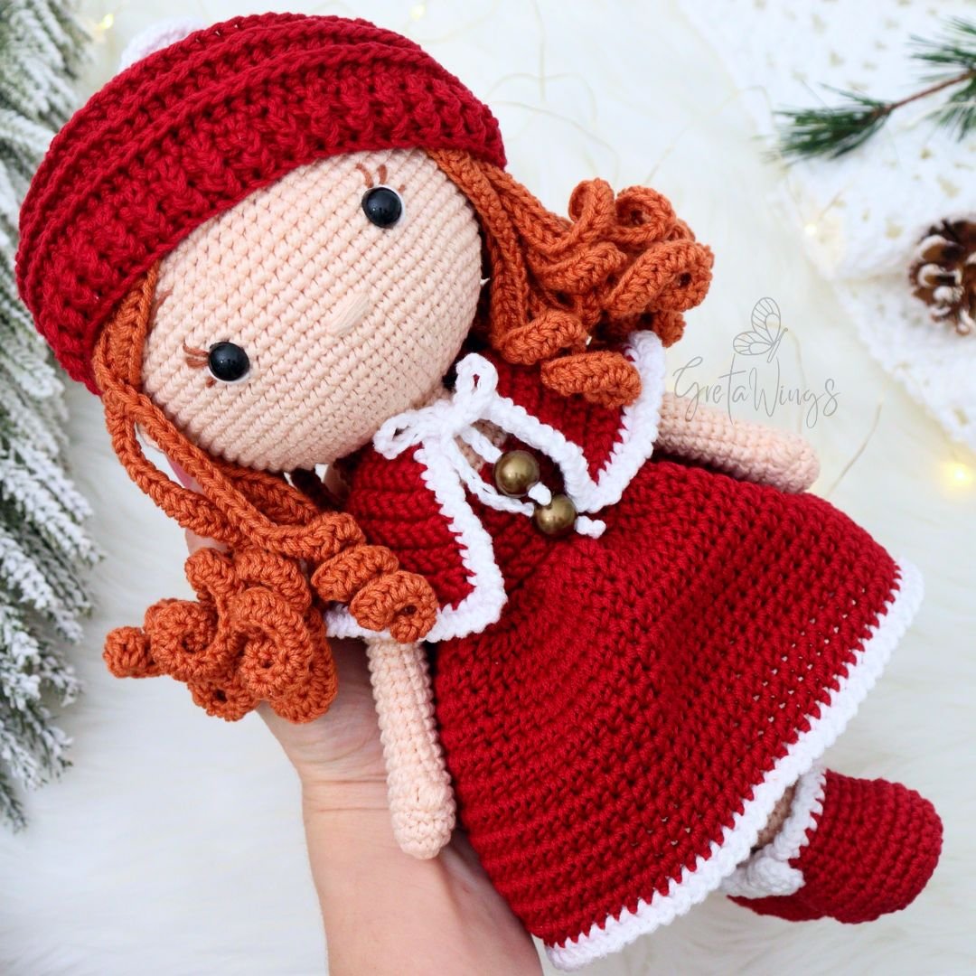 Amber at Christmas Amigurumi Pattern (Digital Download) product image (6)