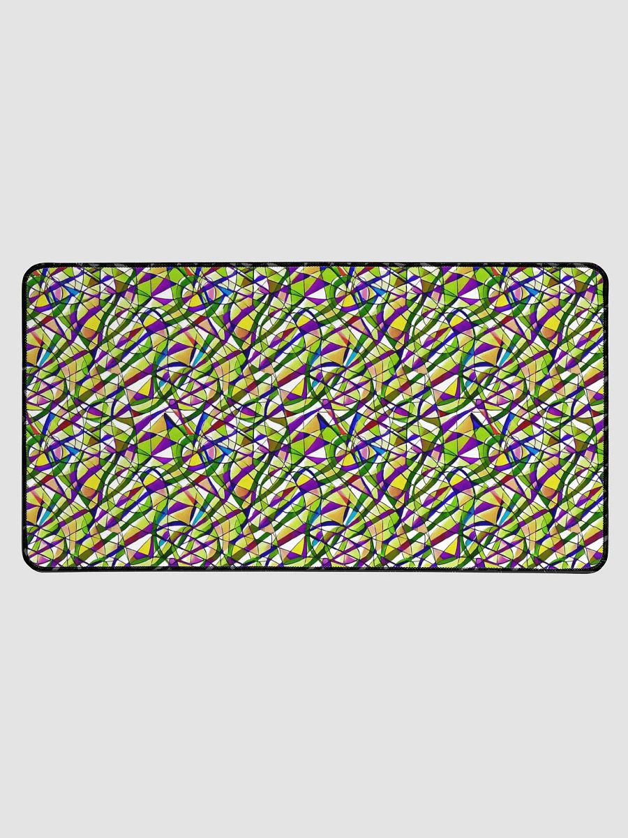 Stained Glass Pattern Desk Mat product image (1)