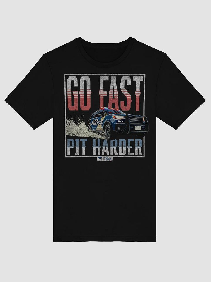 PIT HARDER Police Car T-Shirt product image (2)