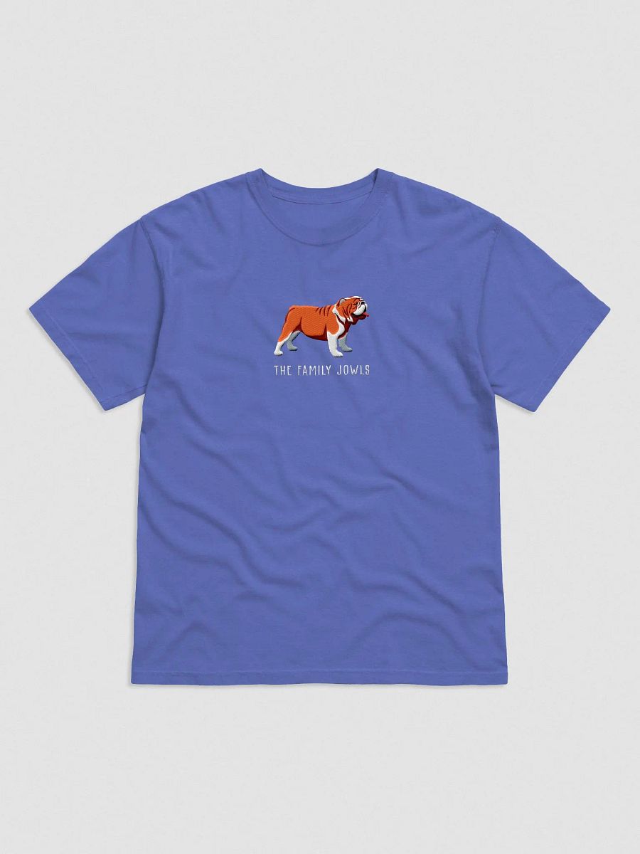 The Family Jowls T-Shirt(Embroidered) of an English Bulldog product image (4)