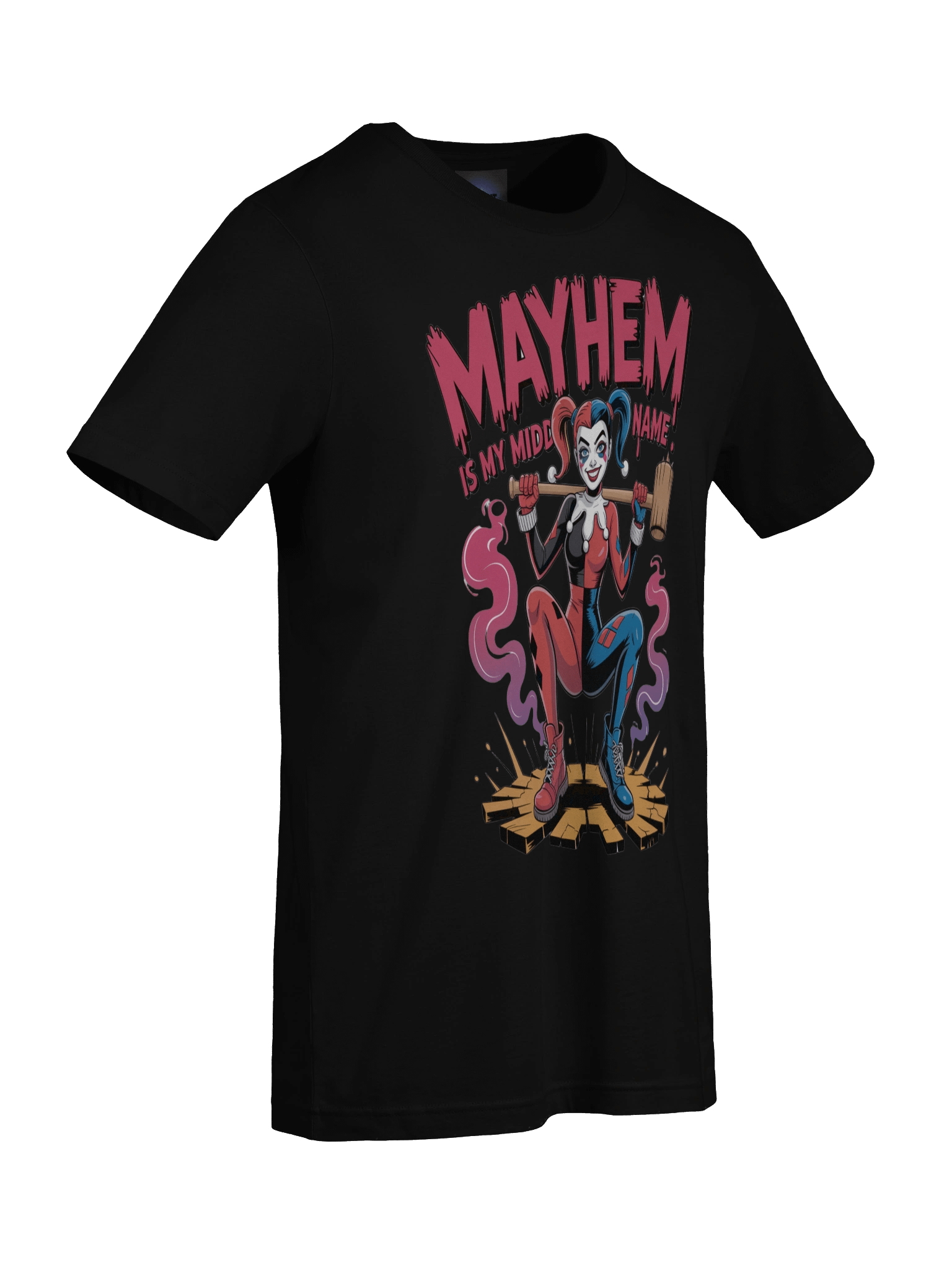 Mayhem: My Middle Name is Harley Quinn's Hammer Havoc Graphic Tee product image (9)