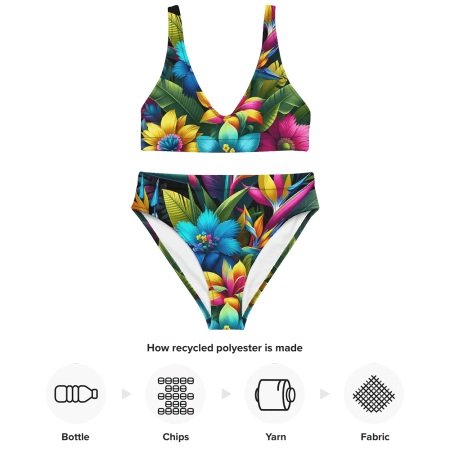 Vibrant Tropical Paradise Bikini product image (4)