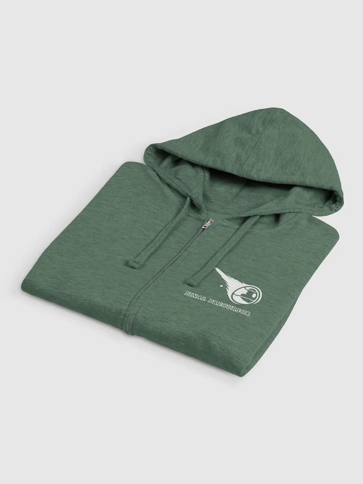 Zipper Hoodie With White Logo product image (2)