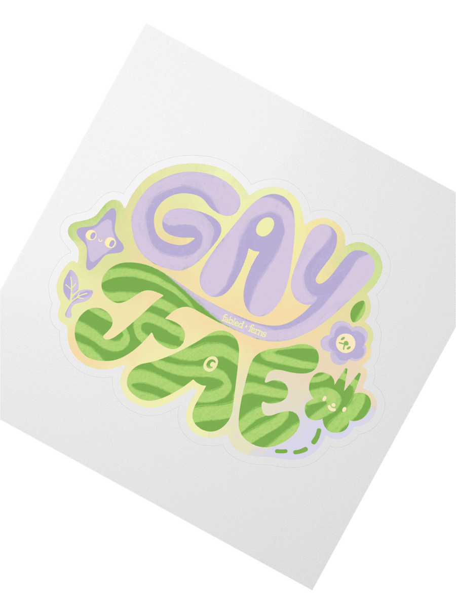 Gay Fae Sticker product image (5)