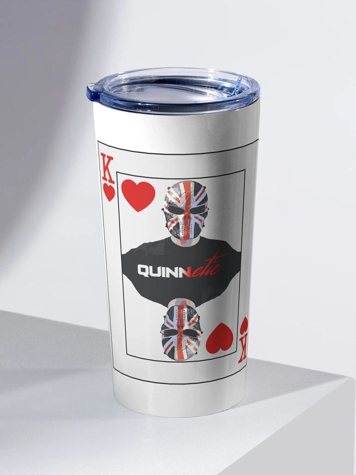 The Quinn of Hearts 20oz Stainless Steel Tumbler product image (1)