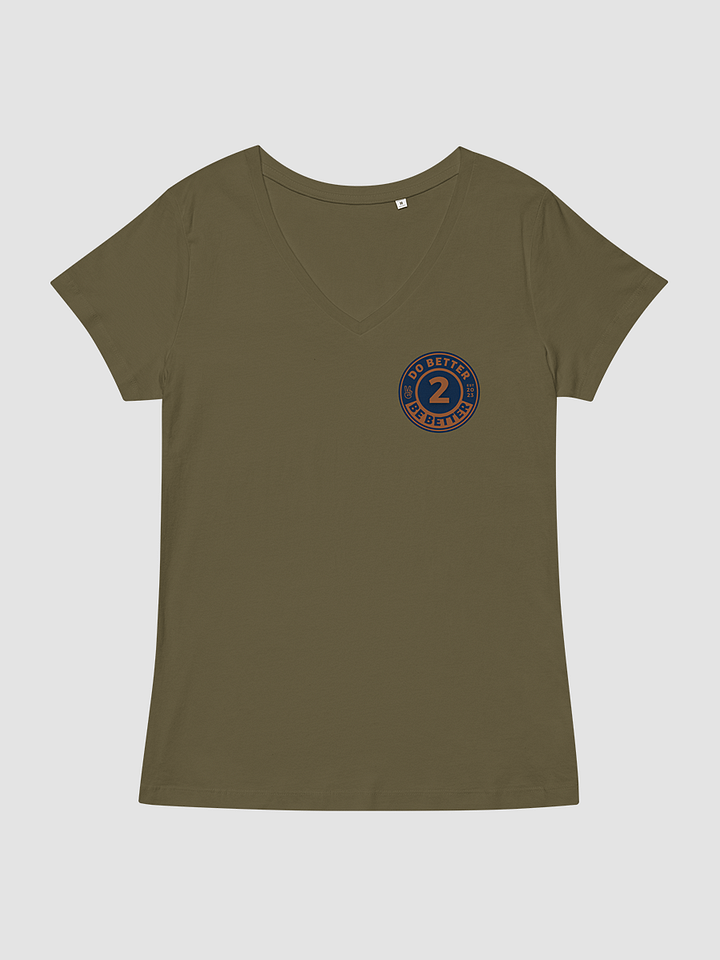 DO Better 2 BE Better Women’s Fitted V-neck T-Shirt product image (1)