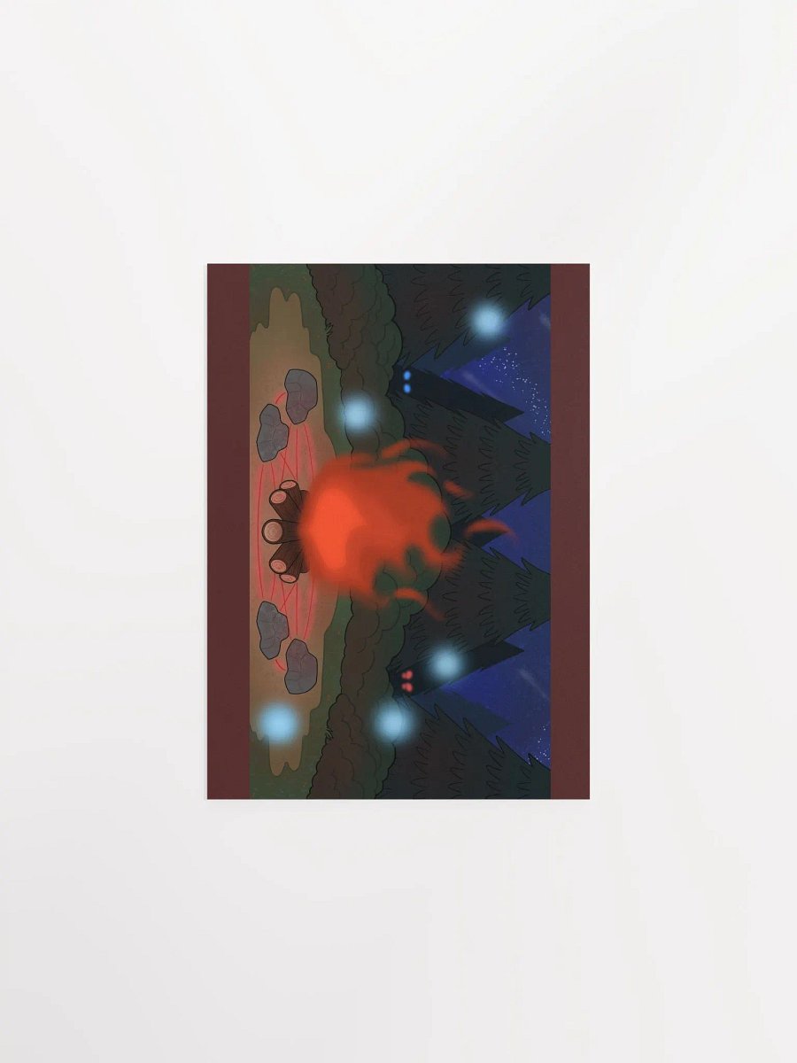 Enhanced Matte Paper Poster - Cryptid Summoning Circle - Full product image (3)