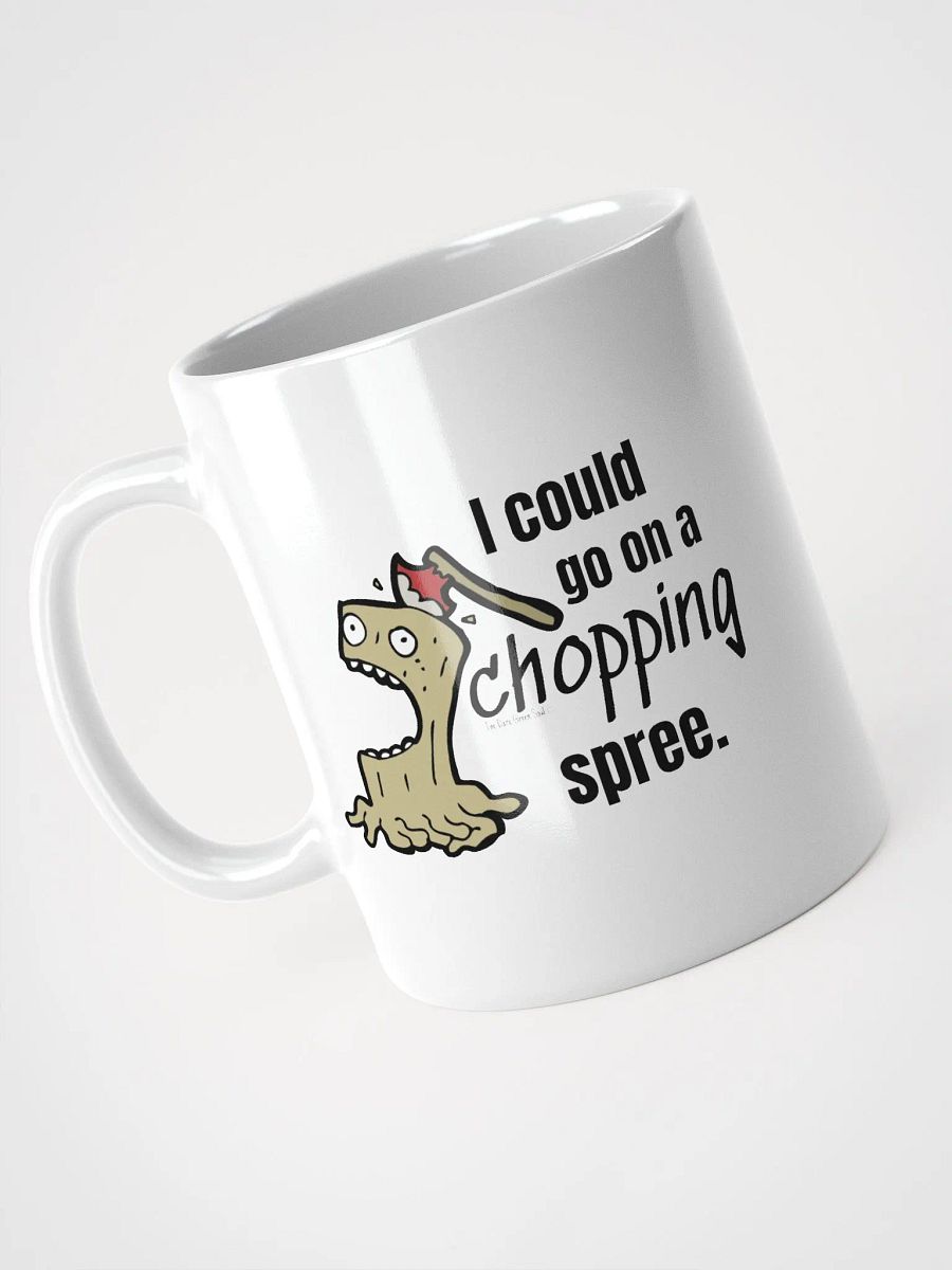 Chopping Spree Black - Small Print Mug product image (3)