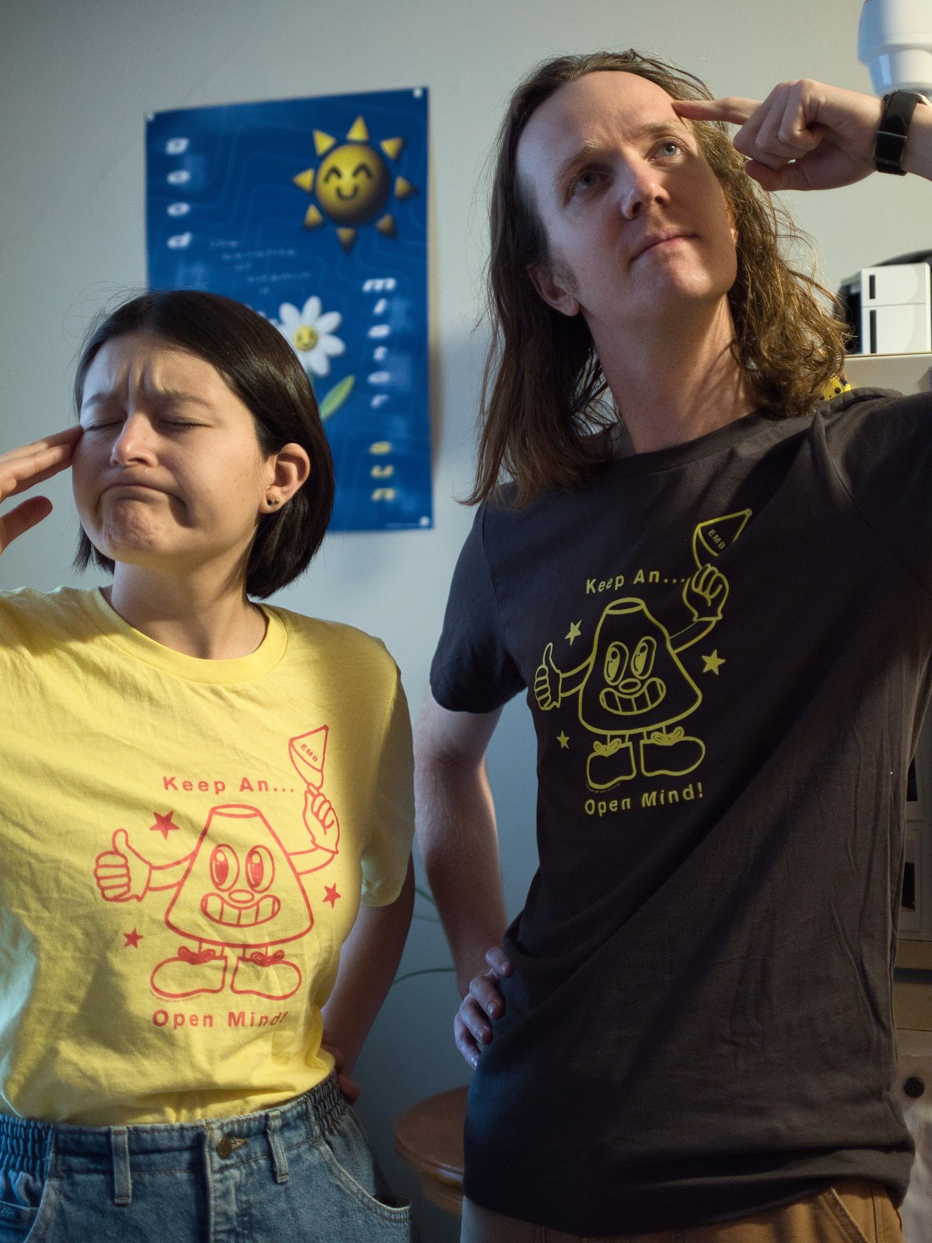 Keep An... Open Mind! Reddish on Yellow or White product image (3)