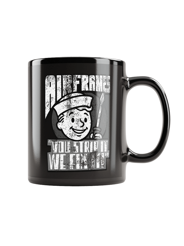 "AIRFRAMES: Strip it 2" Vinatge Mug product image (1)