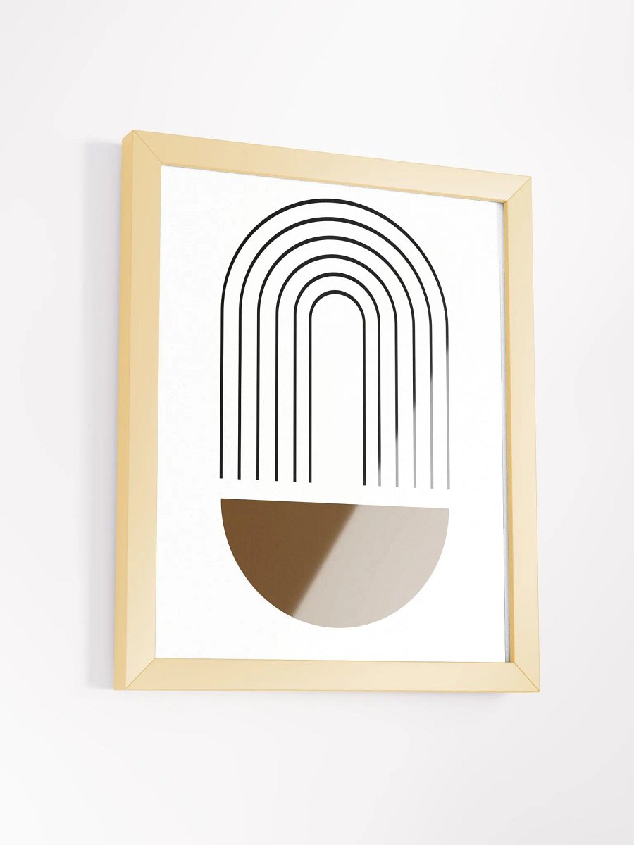Elegant Arch Wood-Framed Poster product image (51)