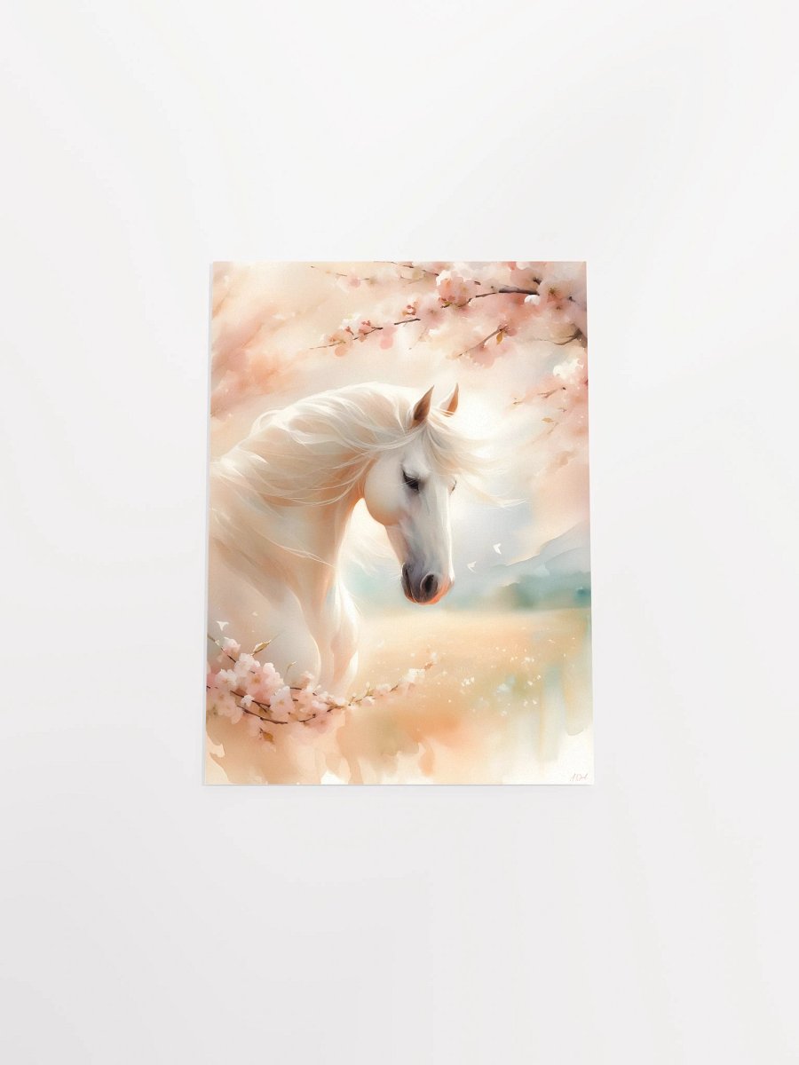 Ethereal Blossom Horse Poster product image (29)