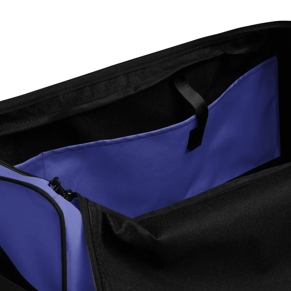 Purple All-Over Print Duffle Bag – Working The Dream Life | Premium Travel & Work Lifestyle Statement product image (11)