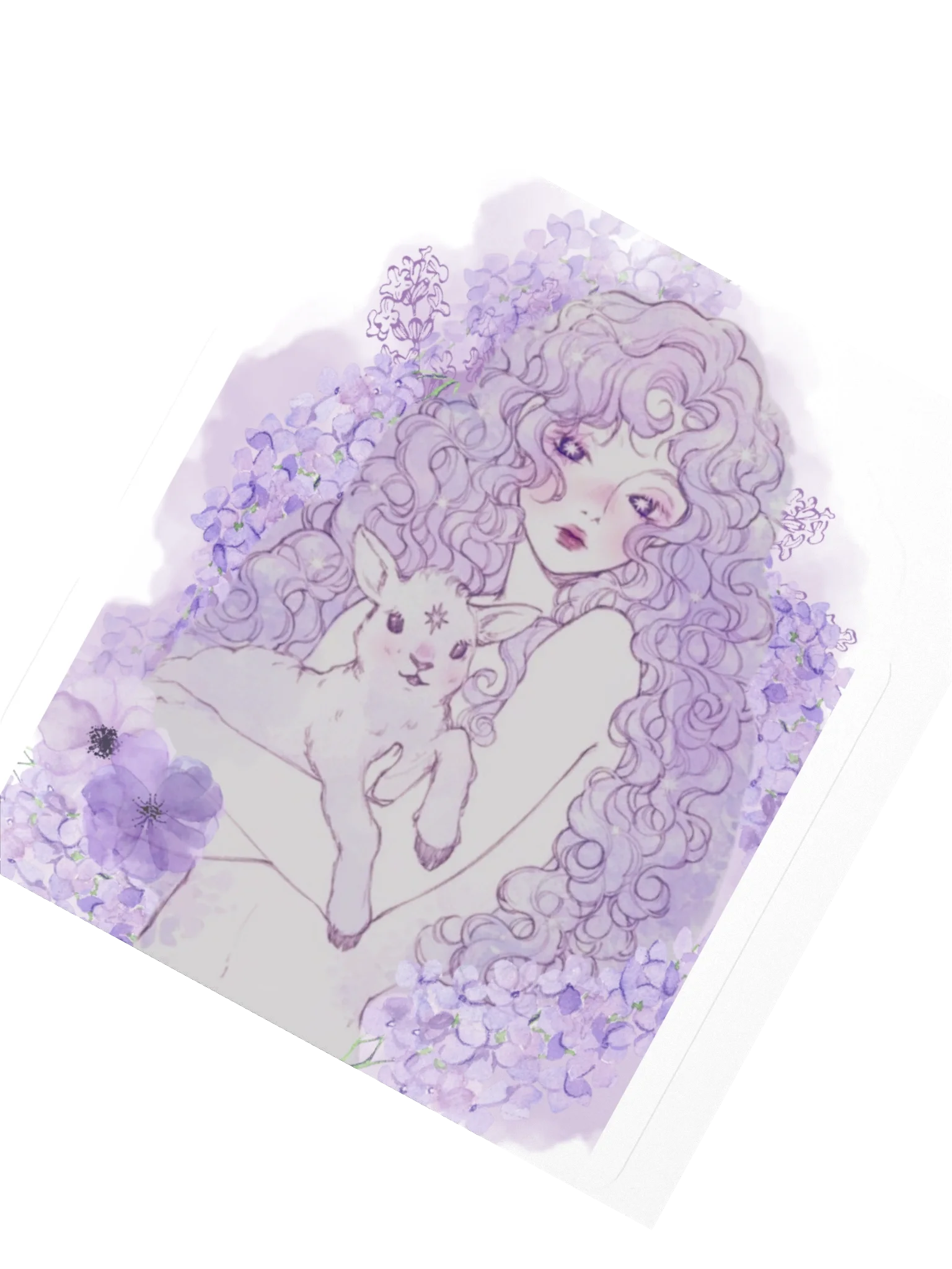 THE LAMB HEART TEE Stickers product image (2)