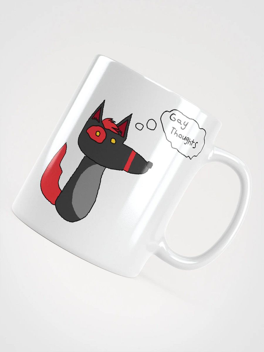 Gay Thoughts White Glossy Mug product image (10)