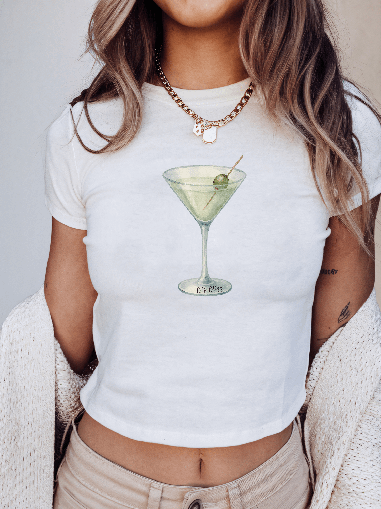Martini Please Baby Tee 🍸 product image (2)