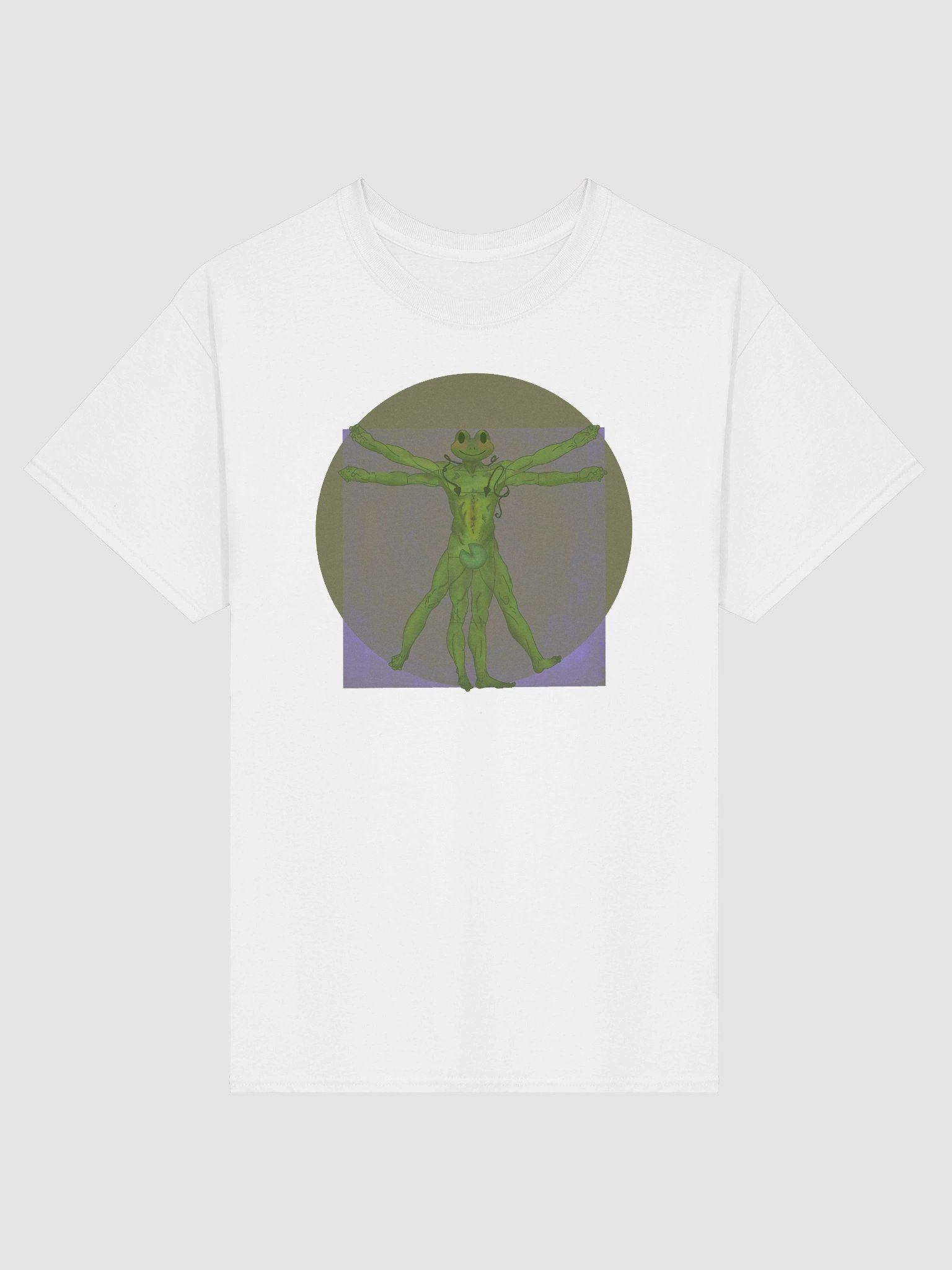 Copy of Virtruvian Frog Tee LIGHT product image (73)