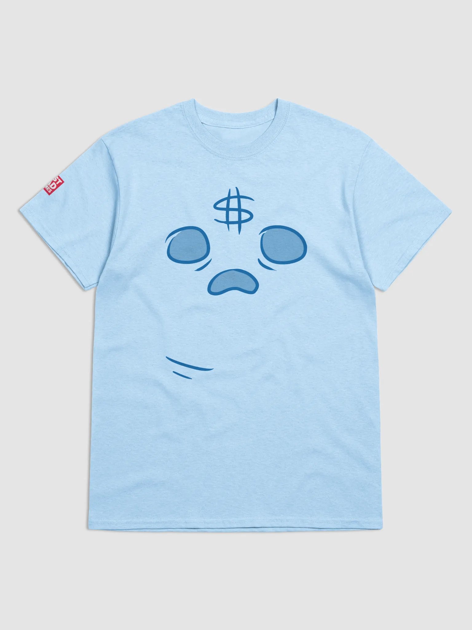Blue Money Ghost Face T-Shirt product image (3)