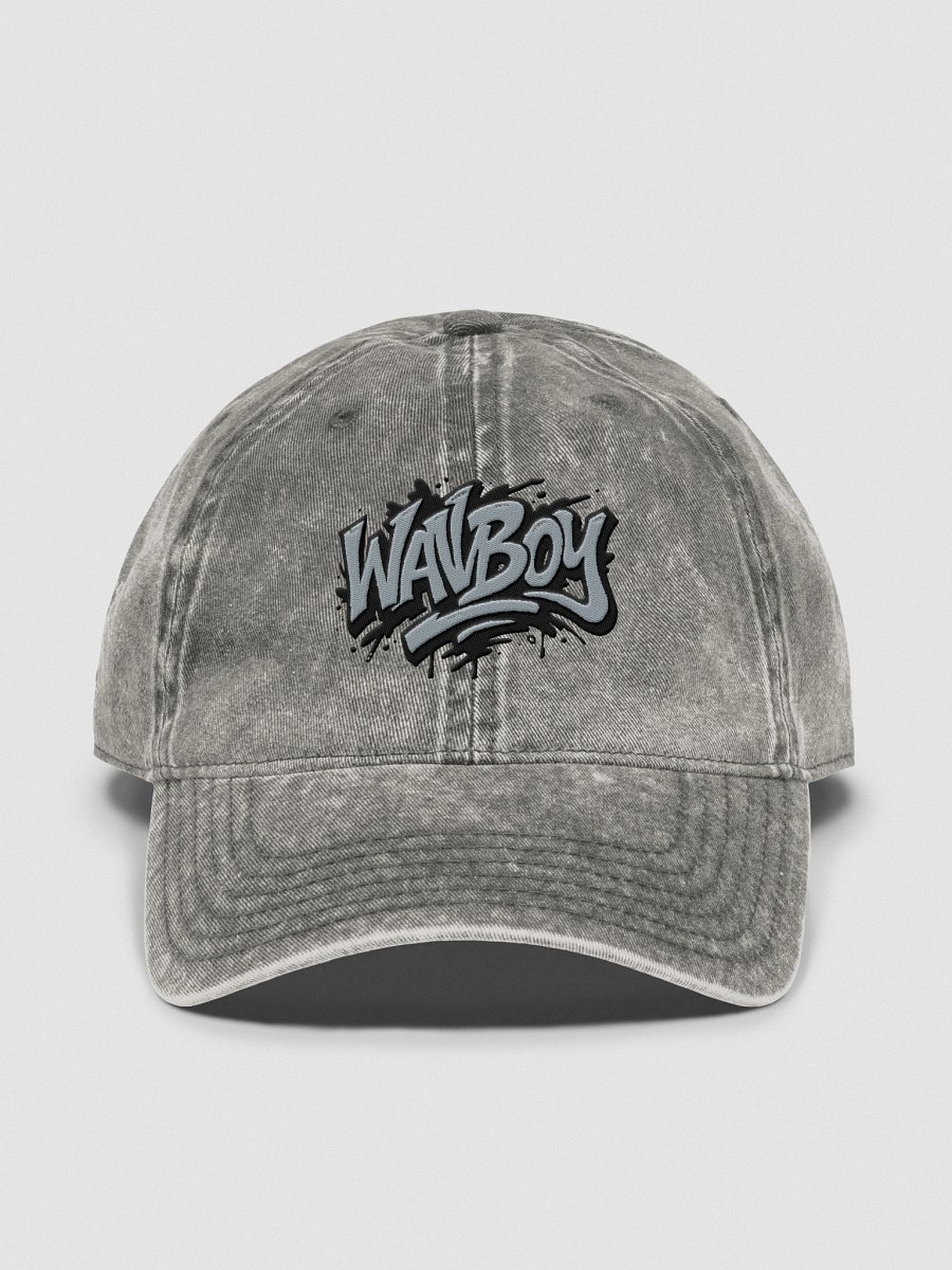 WavBoy Distressed Grey Cap product image (1)