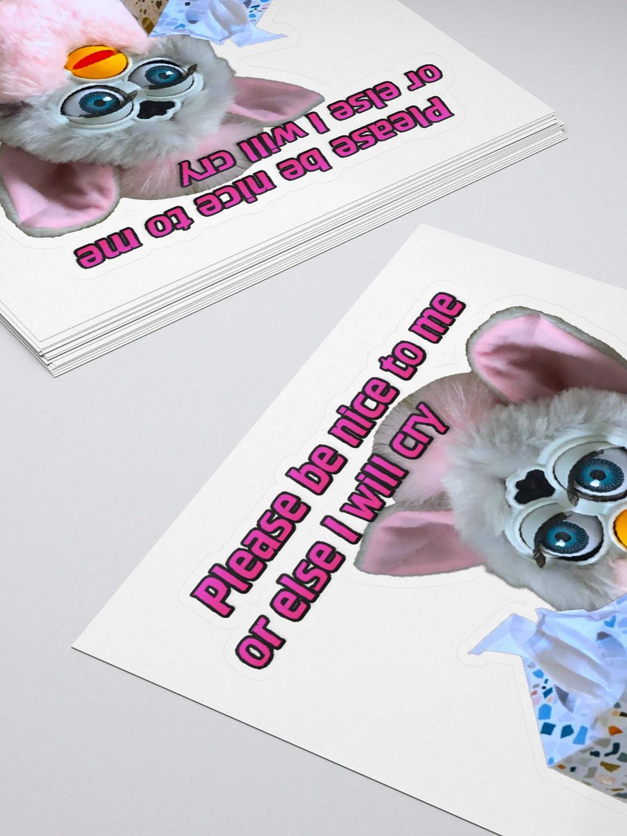 Be Nice To Me Sticker product image (4)