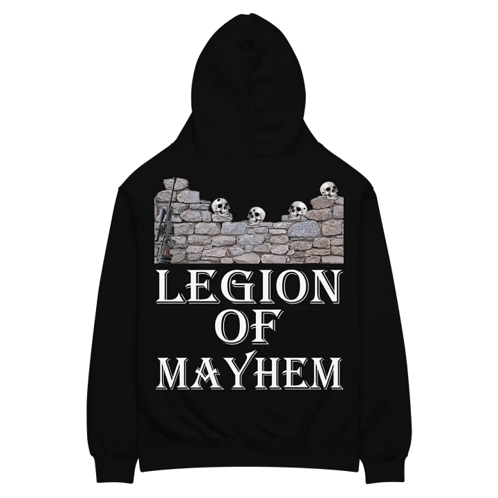 LEGION OF MAYHEM BLACK HOODIE product image (2)