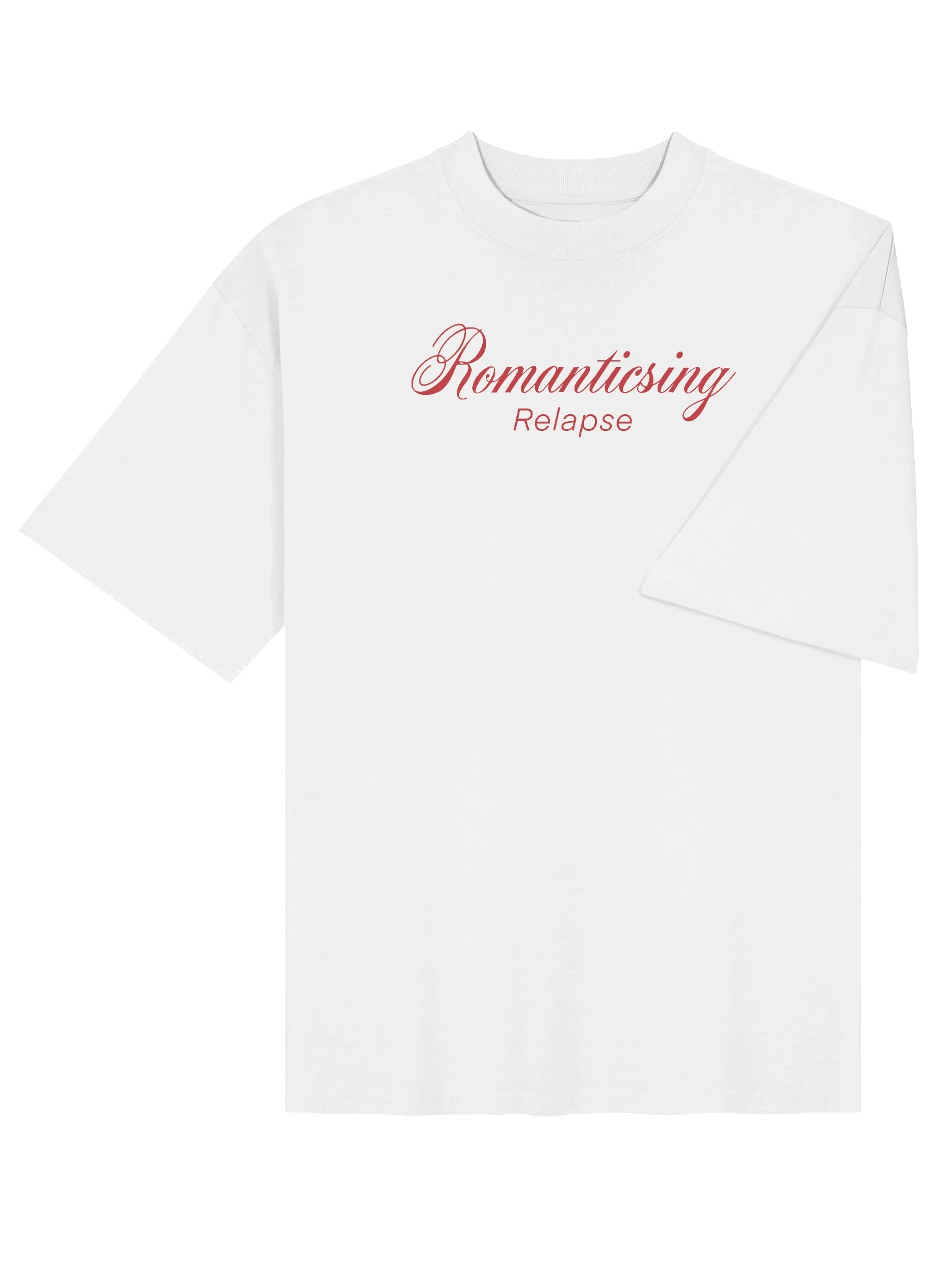 romanticizing relapse t-shirt product image (4)