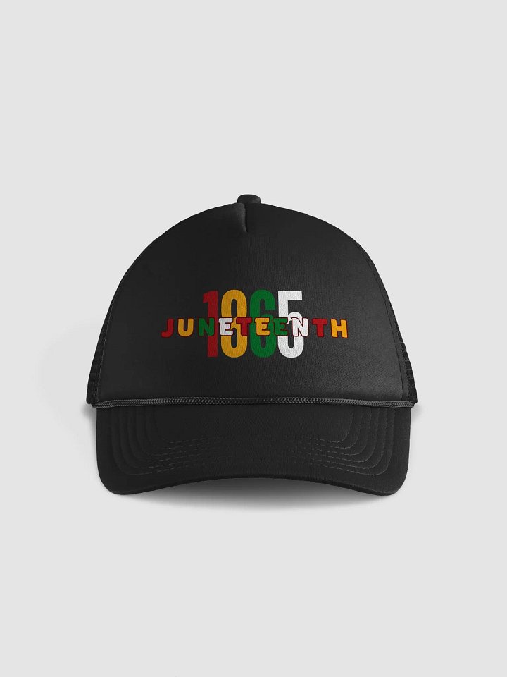 Juneteenth Vibes Foam Trucker Hat product image (1)