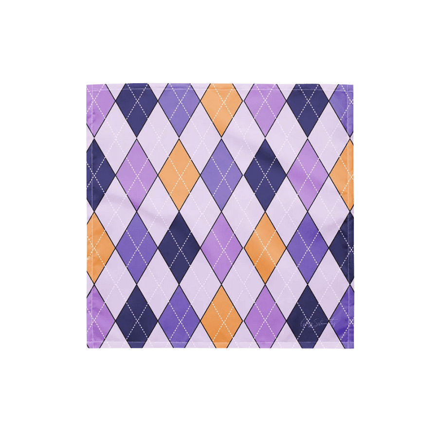 Argyle Dream Bandana product image (1)