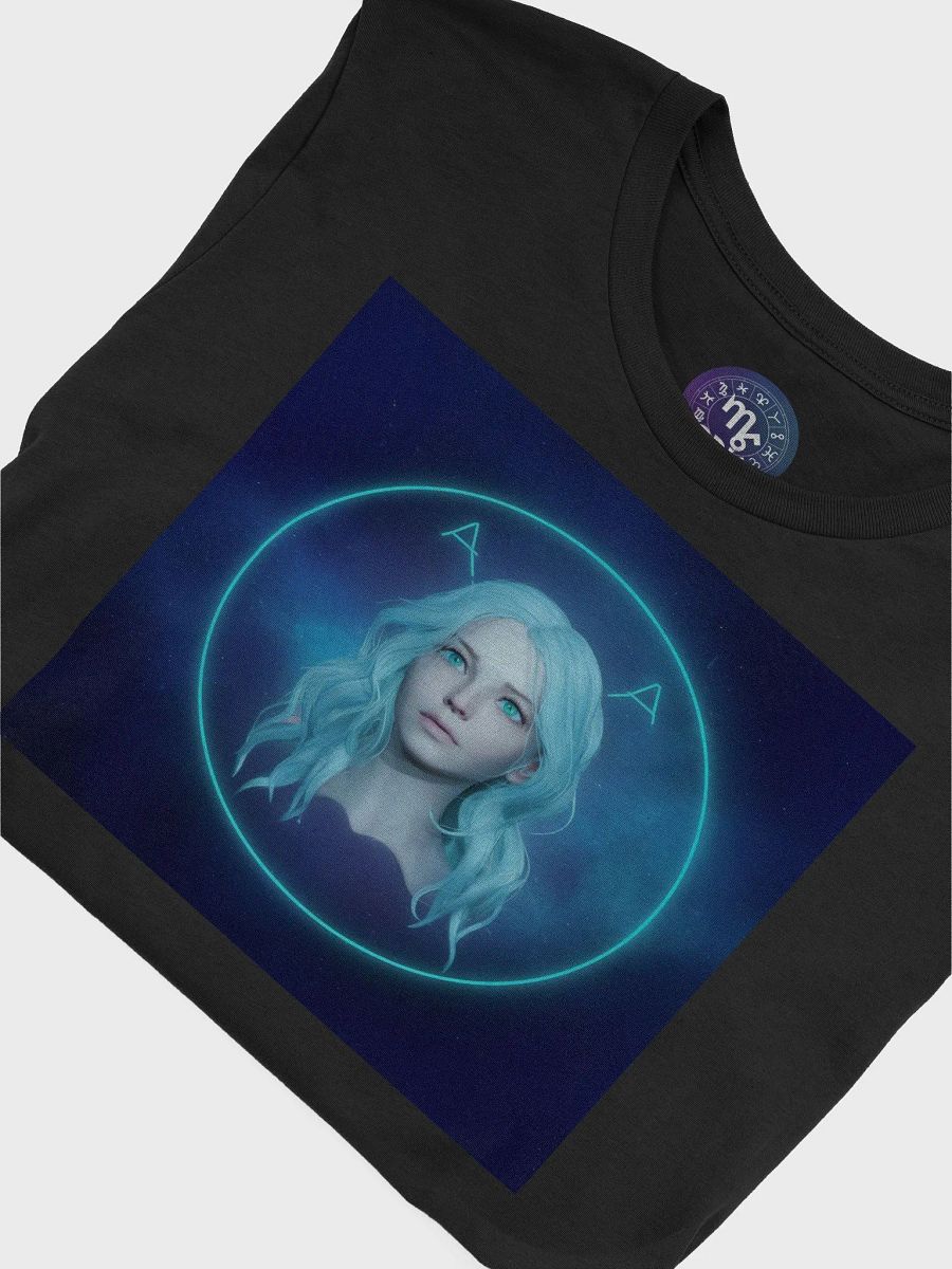 Aquarius Zodiac Unisex Supersoft T-Shirt with Ethereal Design product image (7)