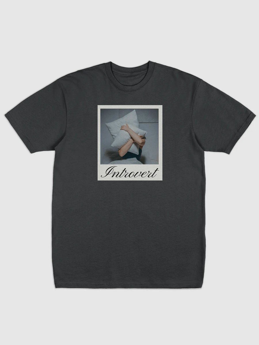 Introvert Vibes Pillow Tee product image (1)