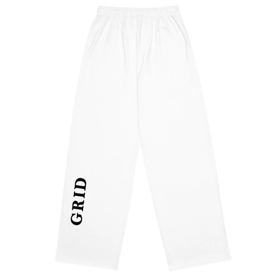 Grid Cozy Pants - orange line product image (5)