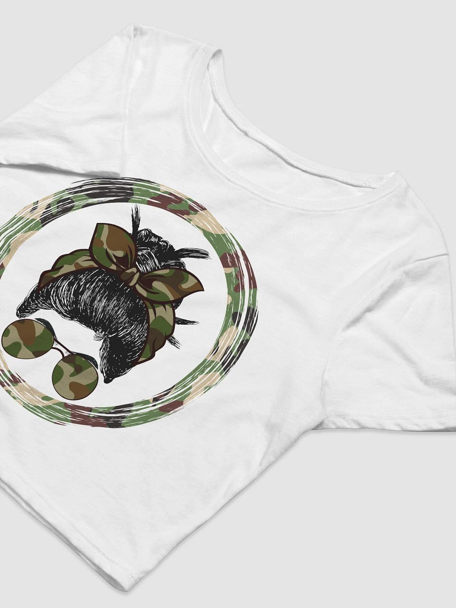 Camouflage Chic Crop Tee product image (5)