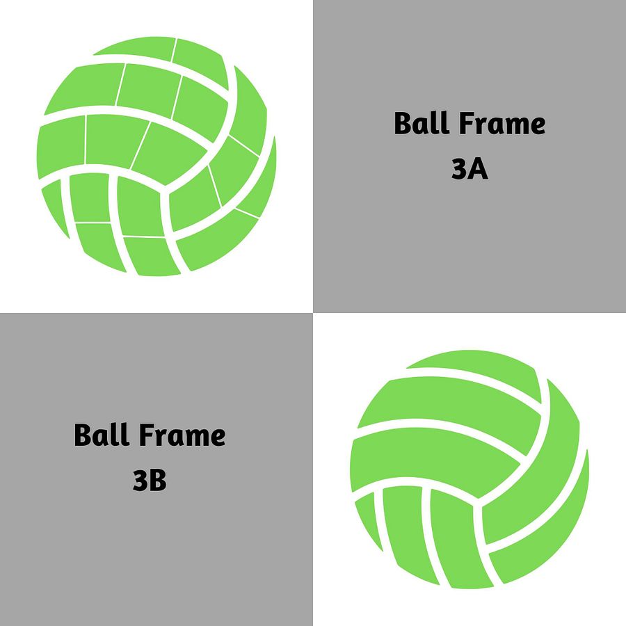 8 Ball-Shaped Frames Canva Templates product image (7)