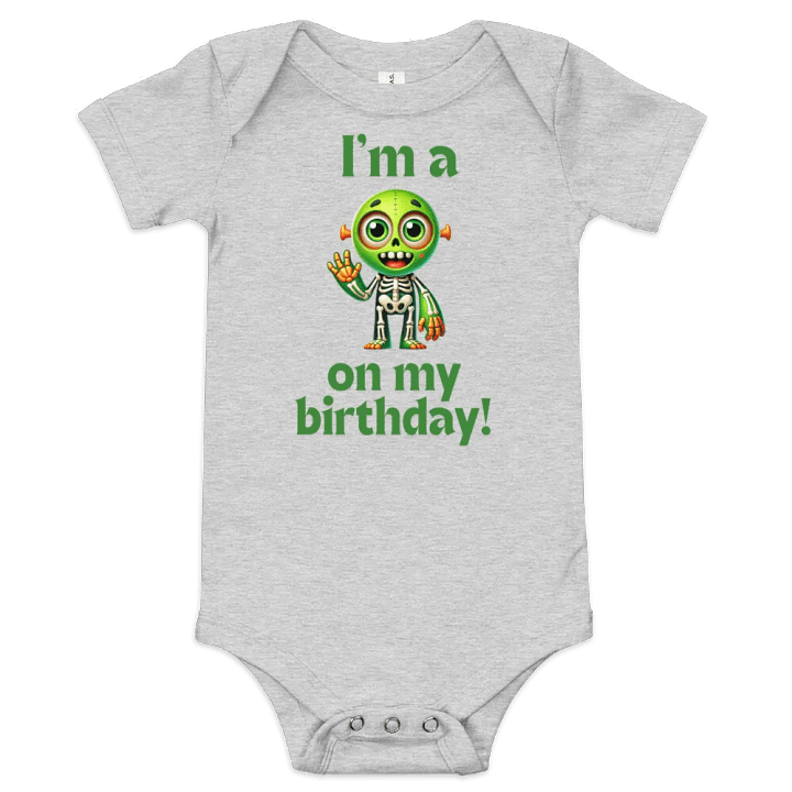 Monster Birthday Bash Baby Onesie product image (4)