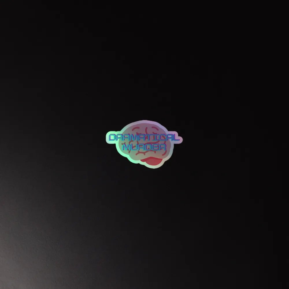 DRAMAtical Murder on my Brain Holographic Sticker product image (4)