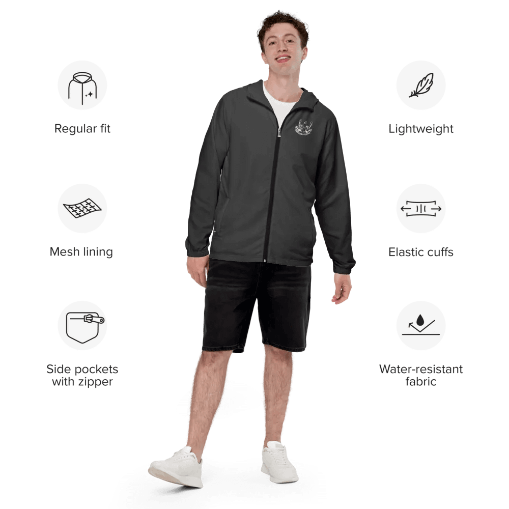 Gray Foss tug Sketch Windbreaker product image (5)