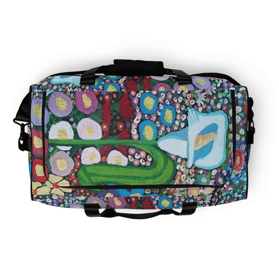 Whimsical flower Duffle Bag product image (6)