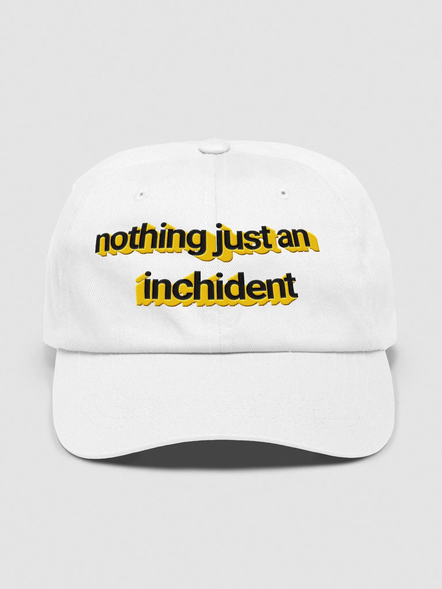 nothing just an inchident hat (100% cotton) product image (2)