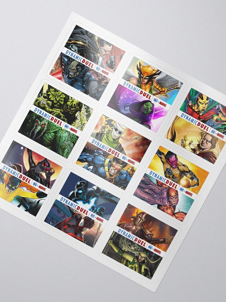 Dynamic Duel Episode Cover Stickers - Series 7 product image (2)