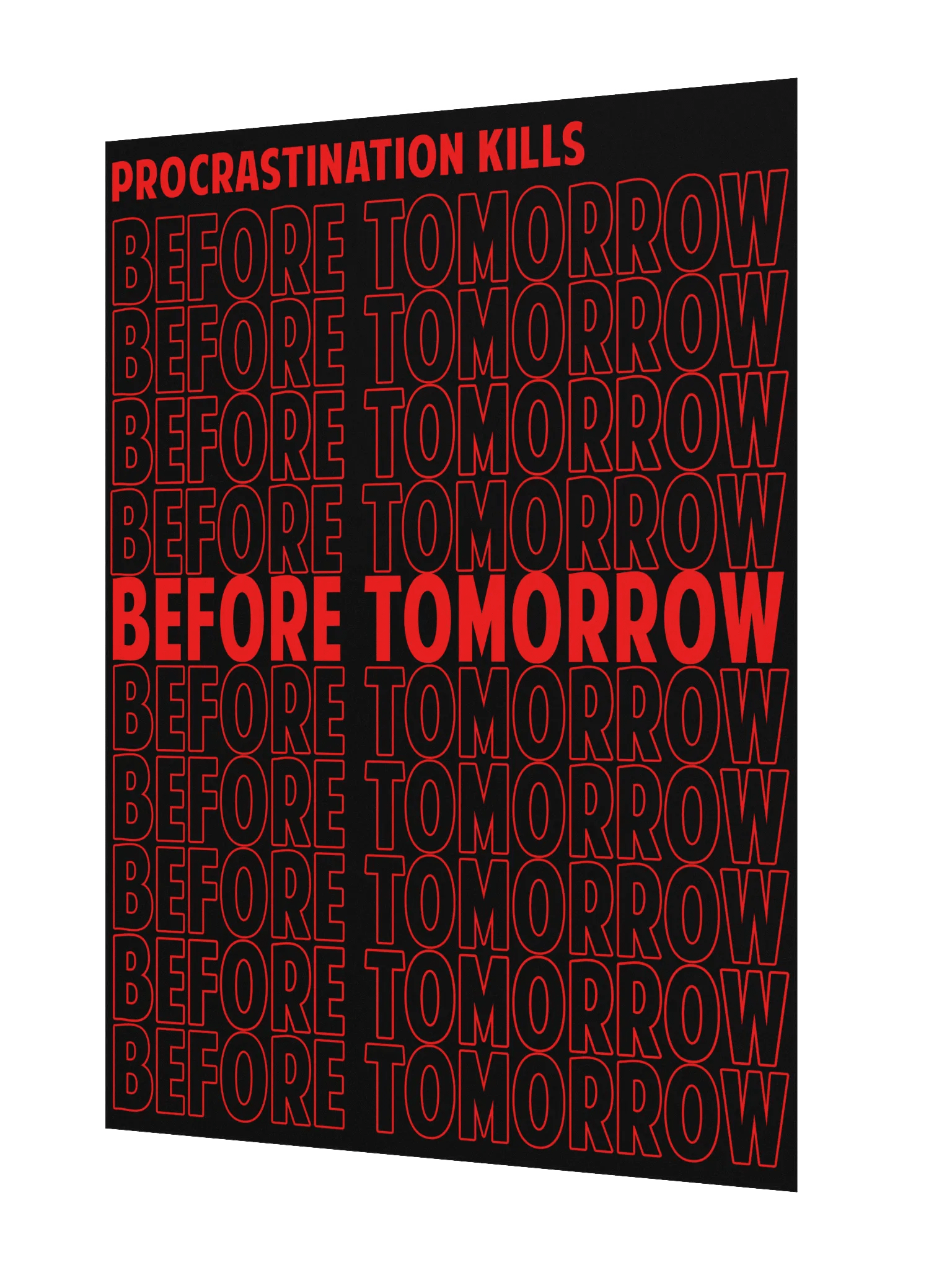 Procrastination Kills Poster product image (2)