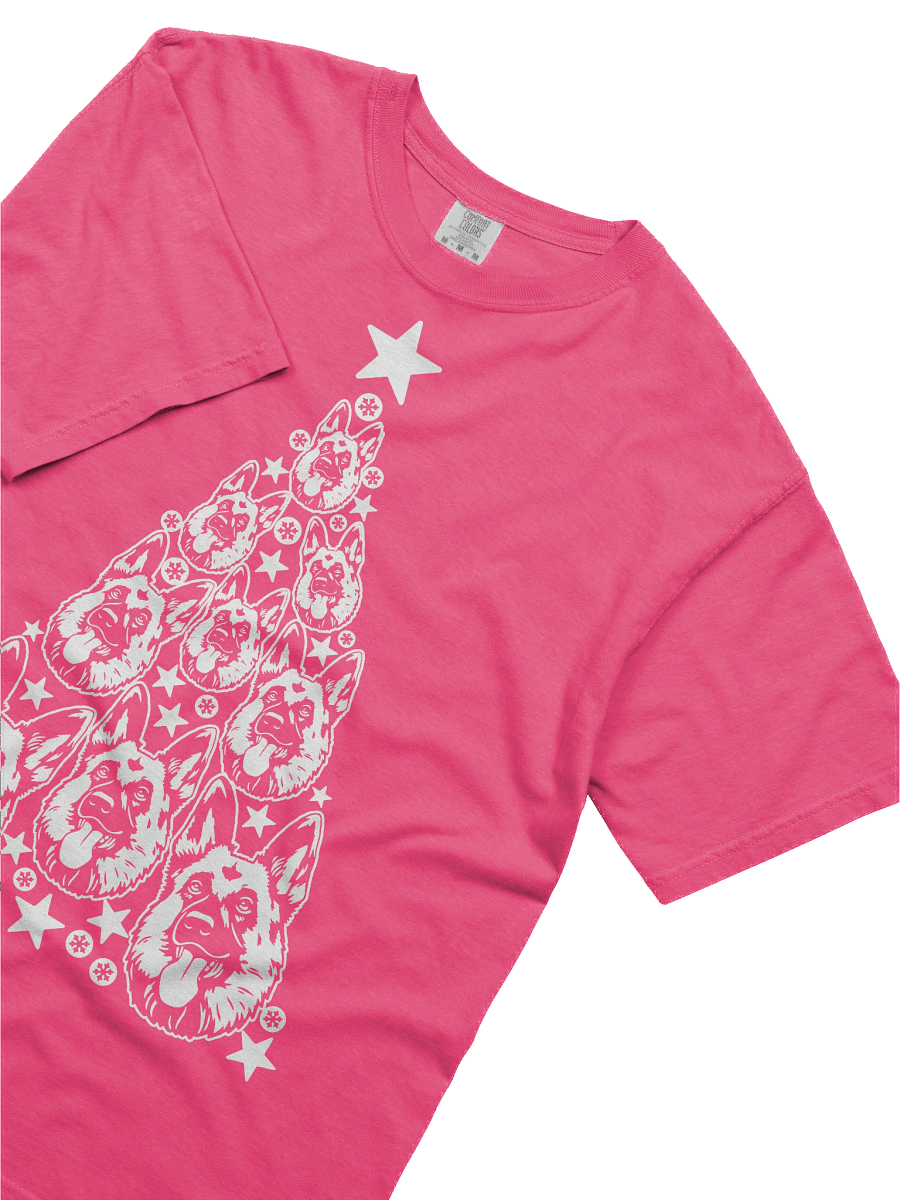 German Shepherd(2) Christmas Tree T-Shirt product image (45)