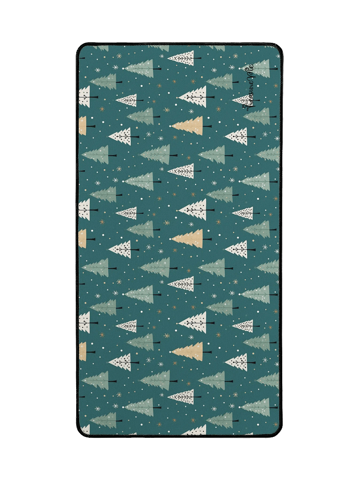 Christmas Tree Pattern Desk Mat by Treasure Pie product image (2)