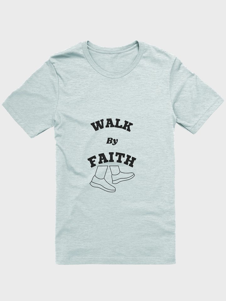Trust The Journey: "Walk By Faith" Statement Tee product image (1)