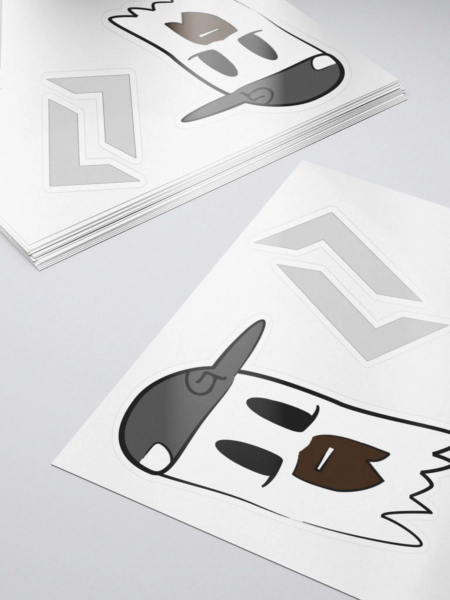 Lord Spookius and Lord Thaddius Logo Stickers product image (5)