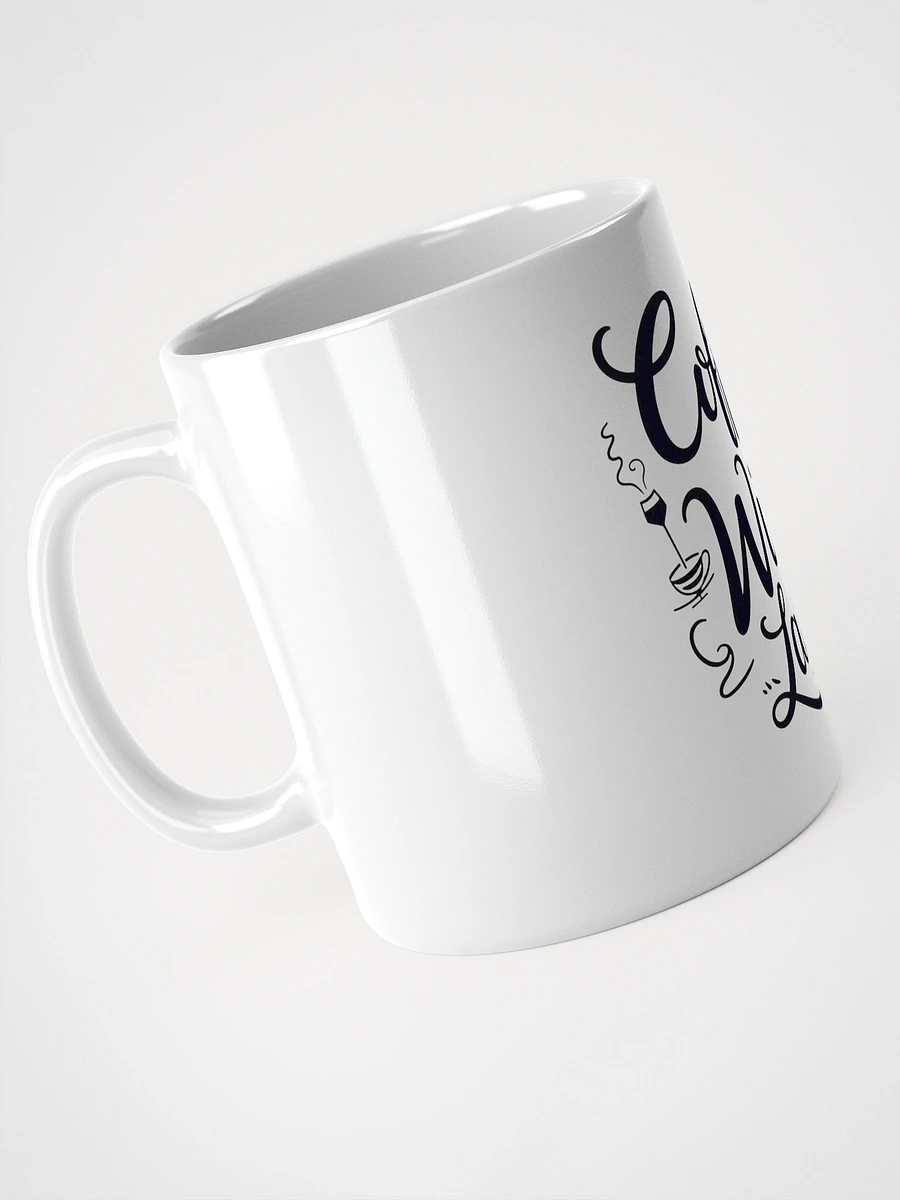 Coffee now, wine later - Whimsical Coffee & Wine Mug product image (2)