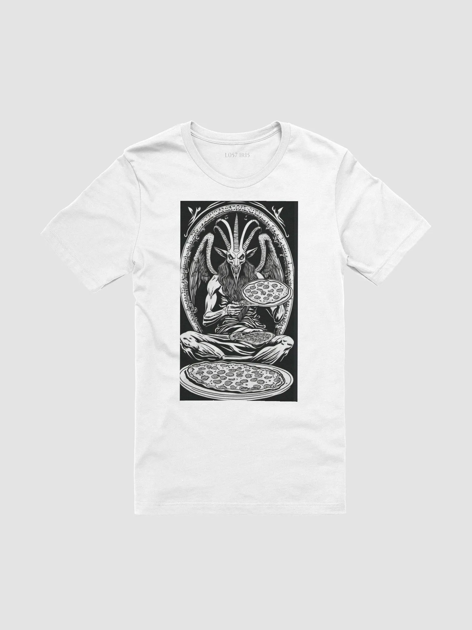 Devil's Pizza Party Unisex Tee + Backprint product image (2)
