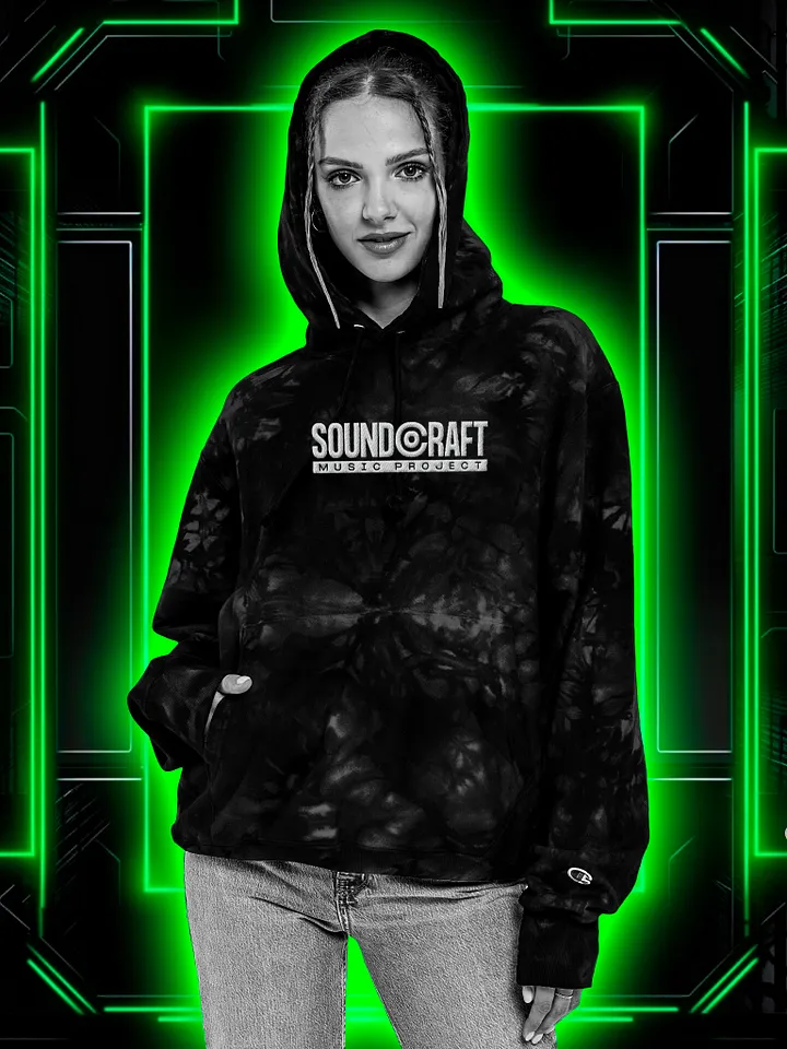 Soundcraft Embroidered Tie-Dye Hoodie by Champion product image (1)