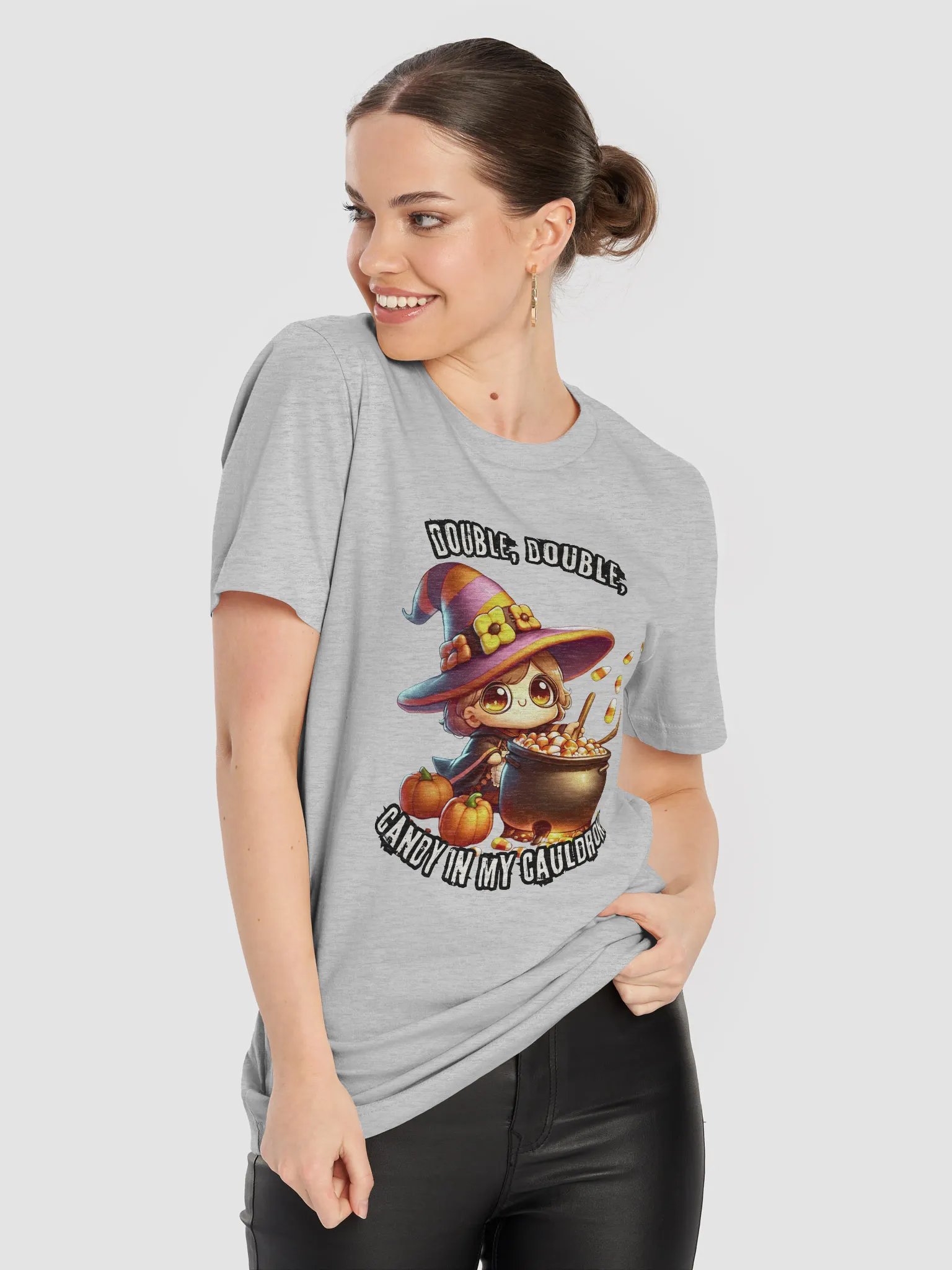 Candy Cauldron Witch T-Shirt product image (45)