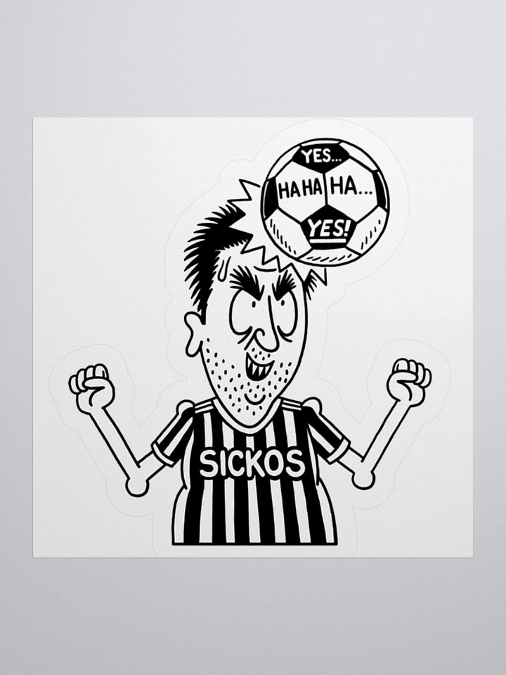 Sickos Soccer Character Sticker (3 Sizes) product image (3)